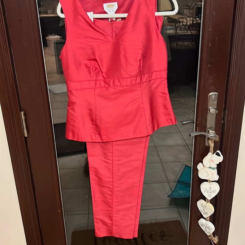 Talbots pure silk outfit